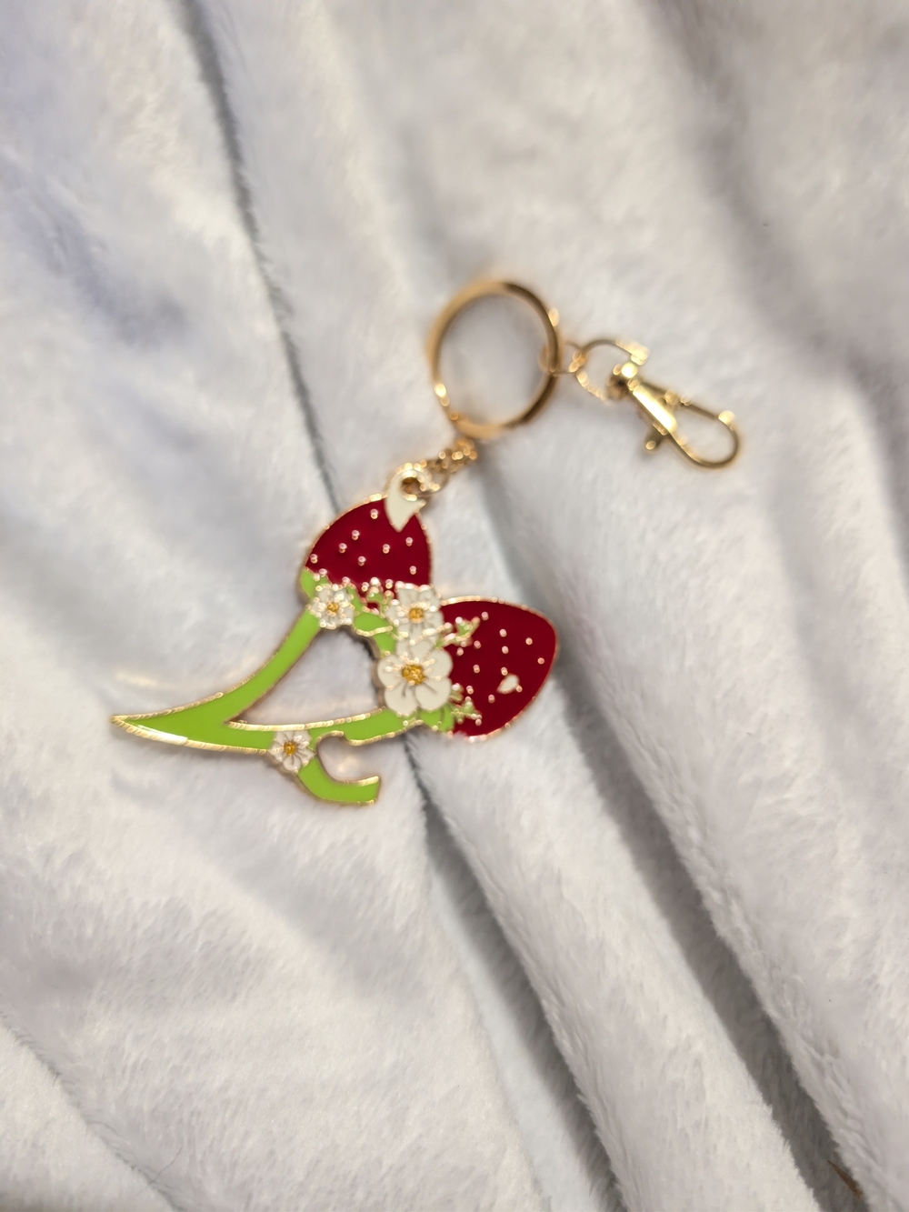 Strawberry Self Defense Keychain
